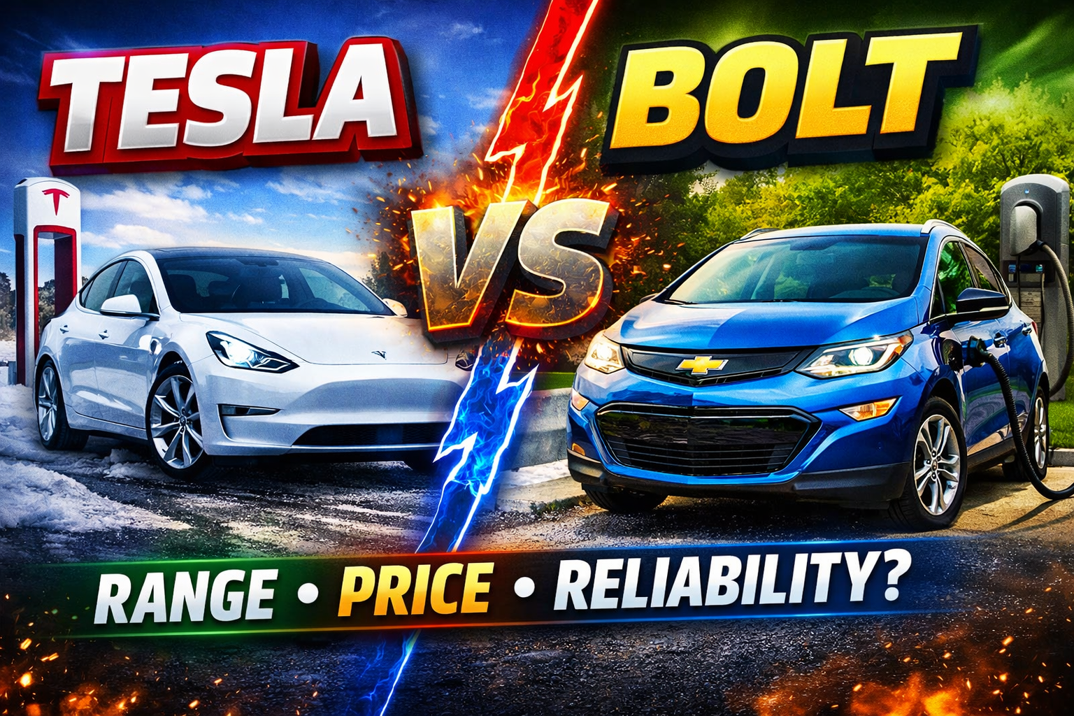 Tesla Model 3 vs Chevy Bolt: Used Buyer's Comparison