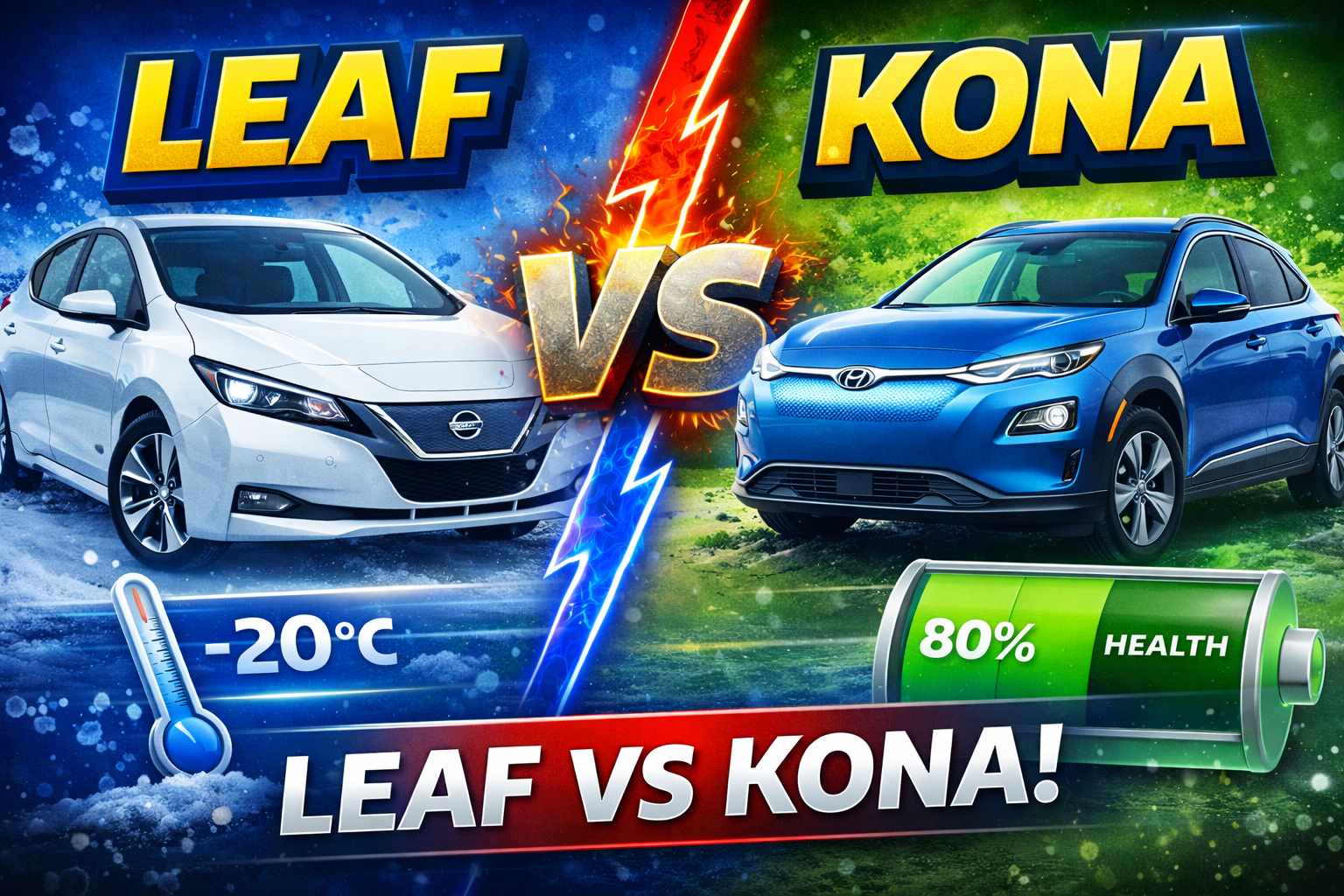 Nissan Leaf vs Hyundai Kona Electric: Which Ages Better?