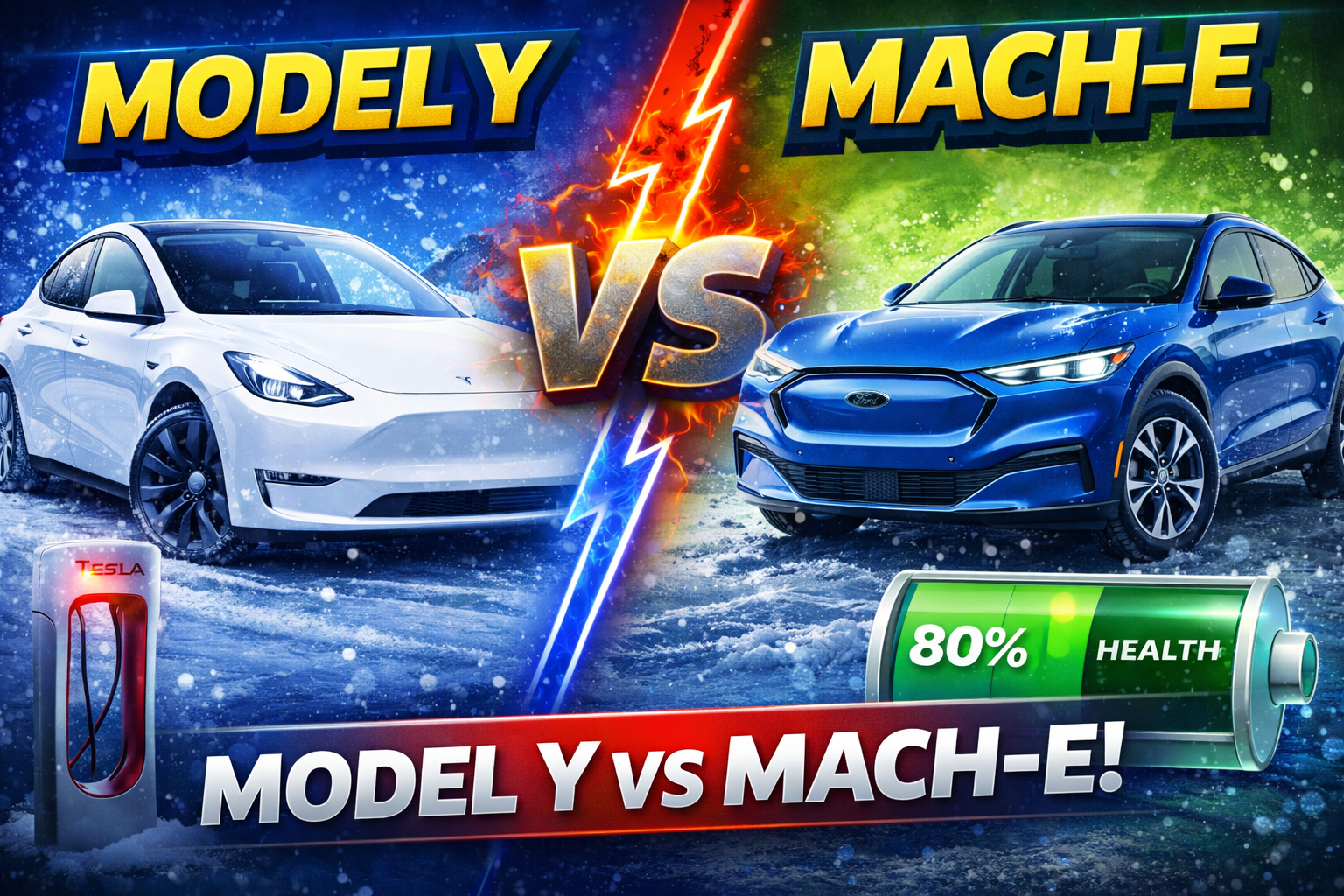 Used EV SUVs Compared: Model Y, ID.4, Mach-E