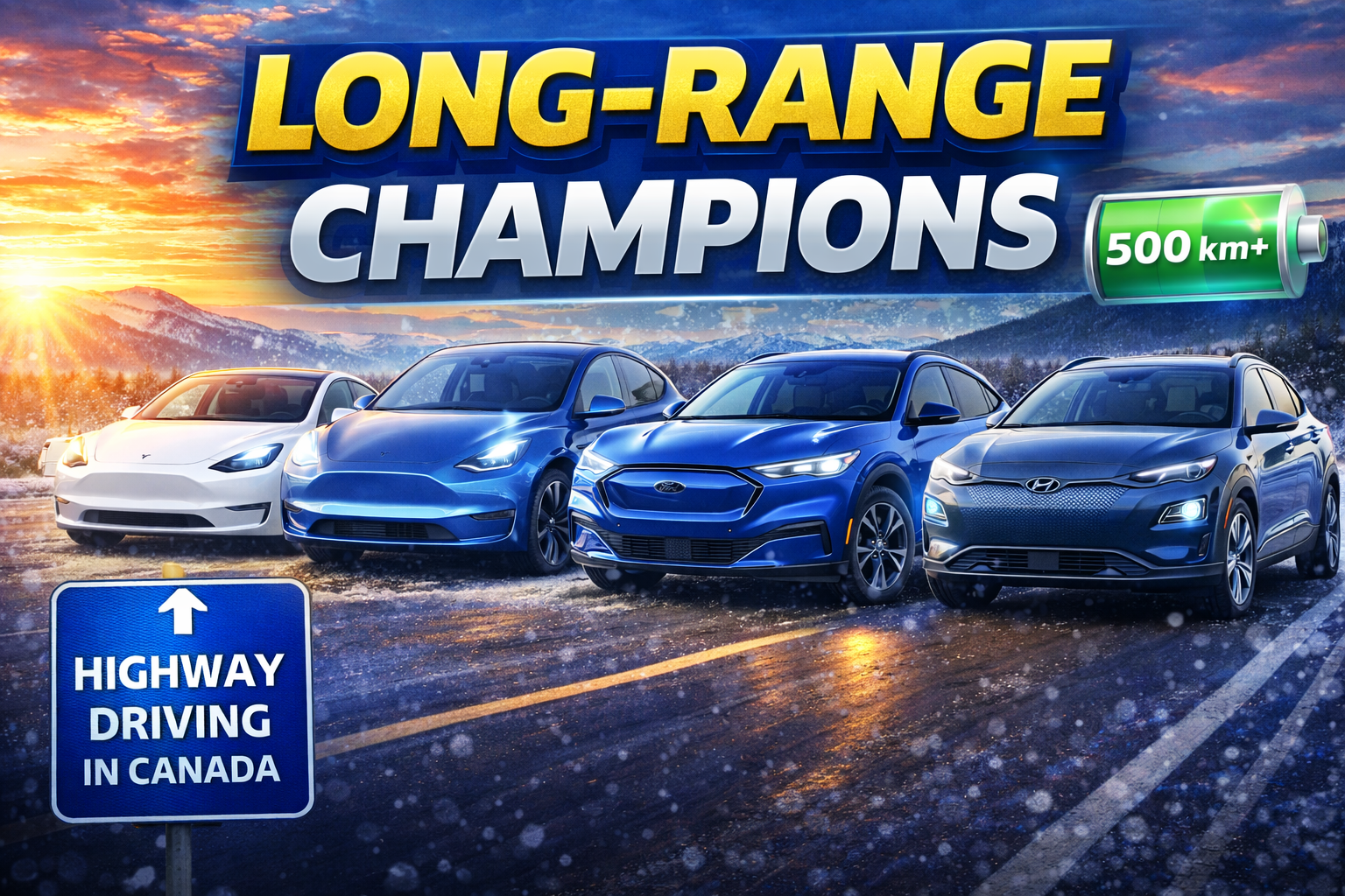Long Range Champions: Best Used EVs for Highway Driving