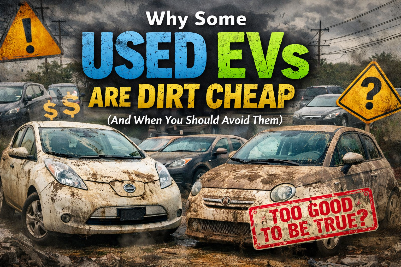 Why Some Used EVs Are Dirt Cheap (And When You Should Avoid Them)