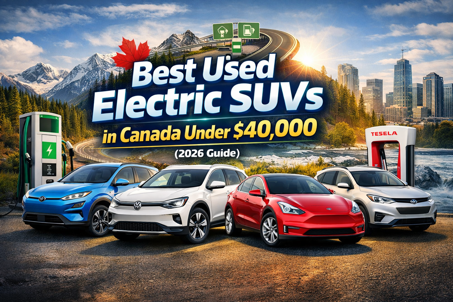 Best Used Electric SUVs in Canada Under $40,000 (2026 Guide)