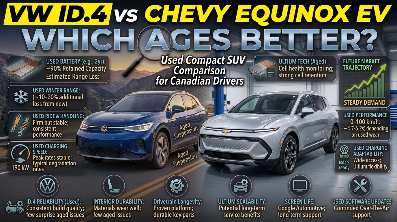 Volkswagen ID.4 vs Chevrolet Equinox EV: Which Used Compact SUV Ages Better